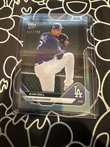 2025 Topps Now Road to Opening Day OD-280 Blake Snell Dodgers /199 - Afbeelding 1 van 1