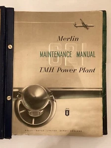 Rolls Royce Publication Merlin aero engine maintenance manual RAF York - Picture 1 of 9