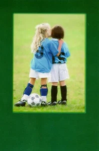 BIRTHDAY Card FOR FRIEND or TEAMMATE by AMERICAN GREETINGS, Soccer + Envelope - Picture 1 of 5