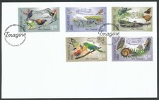 NEW ZEALAND 2018 BIRDS BIRD SET WITH FIRST DAY CANCEL ON CARD BIN PRICEGB£6.00