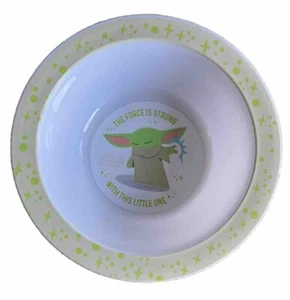 Disney Star Wars Mandalorian Il Bambino Ciotola Microonde Nuovo con scatola Gratis Regno Unito P&P - Foto 1 di 2
