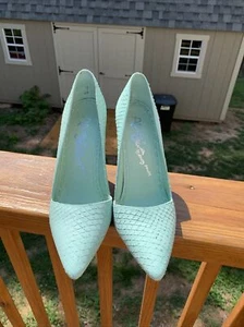 Stacy & Olivia by Stacy Bendet Farbe Seaform Pumps Größe 8 Hergestellt in Brasilien - Bild 1 von 12