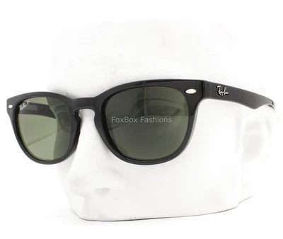 Очки солнцезащитные Ray-Ban RB4140 601/58 полированные черные поляризованные 49 мм с чехлом миниатюрные - Изображение 1 из 4