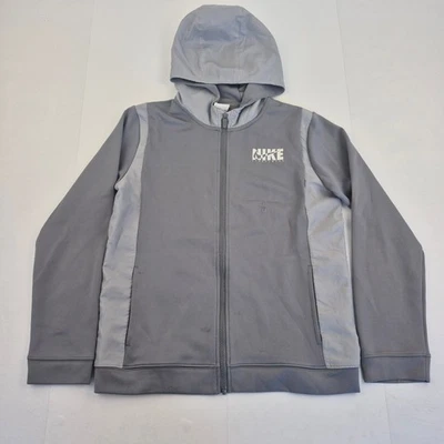 NIKE Sudadera con Capucha Grande 13-15 Años Gris Niños Ropa Deportiva Cremall... - Imagen 1 de 4