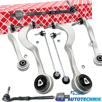 FEBI BILSTEIN, GKA QUERLENKER LENKER SATZ 10-TLG VORDERACHSE VORNE FÜR BMW 5-ER E60 E61