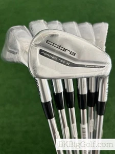 NEW Cobra King Forged Tec X ‘23 Iron Set 5-G / KBS Tour Lite Regular - Picture 1 of 10