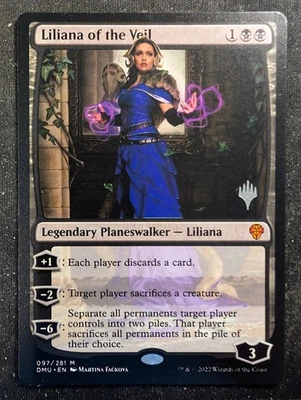 Liliana of the Veil - Promo Pack - Dominaria United (MTG) - Image 1 of 2