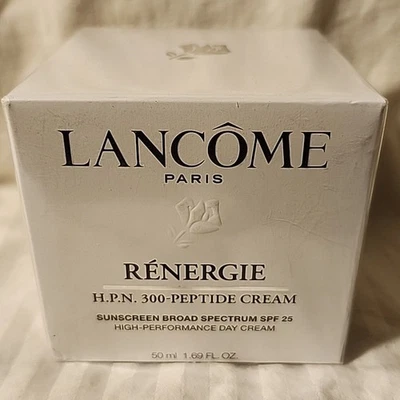LANCOME RENERGIE H.P.N 300-Peptide Cream Sunscreen SPF 25 50ml 1.69oz~  05/2026 - Image 1 of 3