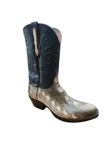 BOTAS VAQUERAS HOMBRE BLACK JACK EXÓTICAS BLANCAS ESTURIÓN NT8205-V4 - Imagen 1 de 5