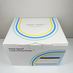 Liene Amber M100 Instant Photo Printer Bundle - Printer, Cartridge, Paper - NEW - Picture 1 of 6