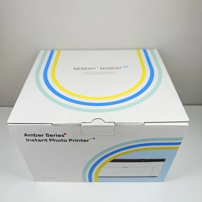 Liene Amber M100 Instant Photo Printer Bundle - Printer, Cartridge, Paper - NEW - Image 1 of 4