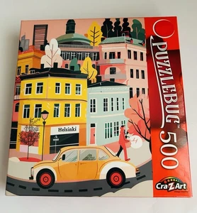 New Heksinki 500 Pieces Puzzle 20" x 12" Puzzlebug Deluxe 2025 - Picture 1 of 12