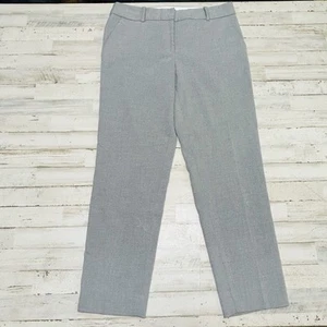 Talbots Straight Leg Gray Dress Pants Women’s Trousers Office Career Geometric - Picture 1 of 8