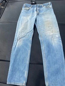 Vintage Levis Jeans Herren 34x30 Blau 505 Regular Fit Straight Leg 1995 Orange Tab - Bild 1 von 11