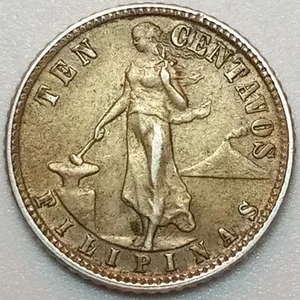1944 Philippines 10 Centavos (Lot#1) - Picture 1 of 2
