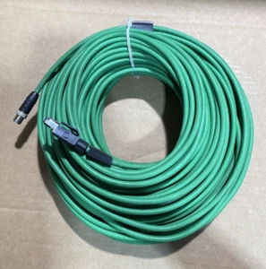 BELDEN PROFINET CABLE YE03690 RJ45 M12 50M MALE/MALE - Picture 1 of 6