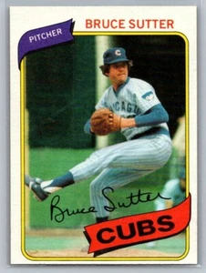 1980 Topps Bruce Sutter #17 - Picture 1 of 2