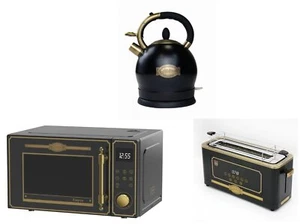 Kaiser M 2530 Em Retro Mikrowelle + Wasserkocher WK 2000 Em + Toaster T 4000 EM - Bild 1 von 17