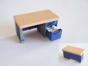 PLAYMOBIL (K1117) POLICE - Bureau Caisson Bleu Commissariat 3954 - Imagen 1 de 1