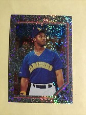 1992 PANINI STICKER #277 Ken Griffey Jr.  ALL STAR - MINI FOIL- NM-MINT t65