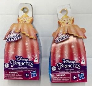 Disney Prinzessin X 2 geheime Stile Überraschung Prinzessin Serie 3 - Mini Mode Puppen - Bild 1 von 8