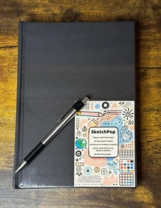SketchPop Hardbound Sketchbook A5 – 100 Sheets, for Artist of all ages - Picture 1 of 4