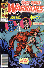 NEW WARRIORS (1990 Series)  (MARVEL) #14 NEWSSTAND Very Fine Comics Book
