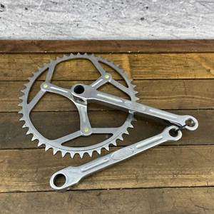 Juego de bielas vintage Stronglight Competition Cottered Steel A Stronglight Eroica - Imagen 1 de 15
