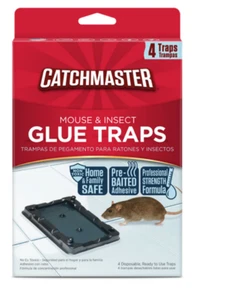Super Glue Sticky Traps for Rats, Mice & Insects – Non-Toxic Pest Control Pack - Picture 1 of 4