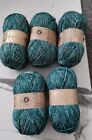 Woolcraft Shetland Heather Aran Soft Knitting Yarn / 25% Wool 100g