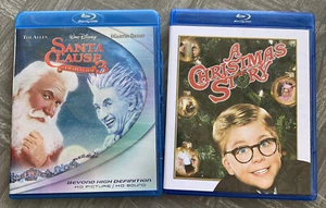 Christmas Themed Blu Rays Santa Clause 3 Christmas Story Family Fun - Imagen 1 de 1