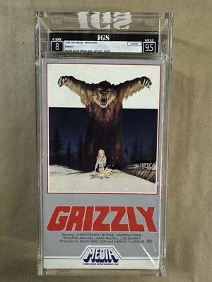 VHS — IGS 8/9.5 — GRIZZLY / MEDIA Full Box - Image 1 of 4
