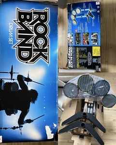 Rock Band Drum Set for PlayStation 2 & 3 Complete In Original Box (Never Used) - Picture 1 of 6