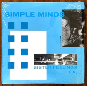 SIMPLE MINDS Sister Feelings Call USA LP Vinyl Record STEVE HILLAGE Gong System7 - Picture 1 of 4