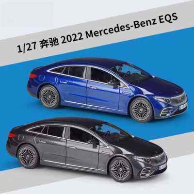 Mercedes-Benz EQS 2022 escala 1:27 modelo de coche de metal juguetes adorno IDEA DE REGALO Foto 1 de 4