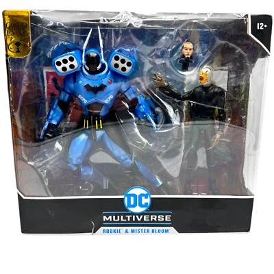 DC Multiverse Batman Rookie & Mr. Bloom Gold pacote com 2 bonecos caixa dano novo - Imagem 1 de 4