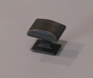 Amerock Candler Knob Drawer Cabinet Pull Antique Silver Finish 1 1/4" - Picture 1 of 6