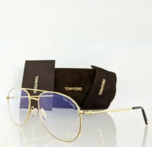 Brand New Authentic Tom Ford TF 5581 Eyeglasses 030 FT 5581-F 55mm Gold Frame - Picture 1 of 8