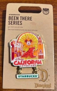 Disneyland Starbucks Been There Serie California Adventure Pin kostenloser Versand - Bild 1 von 1
