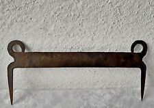 Antique hand forged boot shoe scraper, Wrought Iron, country farm item  ...  /2/