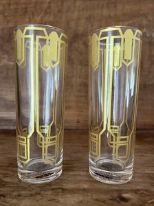 Star Wars Solo Tall Glass Lando Accents Collection Set of 2 official merchandise - Picture 1 of 3