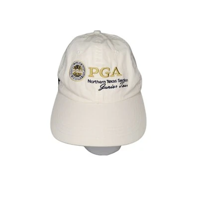 PGA Golf Adjustable Strap Hat Youth Northern Texas Section Junior Tour Embroider - Image 1 of 4