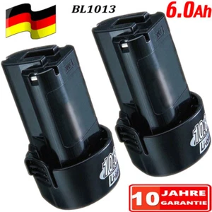 2X Original Für Makita Akku BL1013 6,0Ah 10,8V Li-Ion Ersatzakku BL1014 194550-6 - Bild 1 von 22