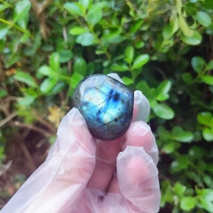 27G Cristal Corazón Labradorita Natural Pulido Áspero CURACIÓN 21 - Imagen 1 de 12