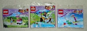 Lego AMICI 3 SET 30396+30398+30402 tutti RITIRATI con Stephanie EMMA Olivia - Foto 1 di 4