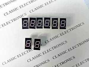 Cobra 2000 2000GTL 0,43" blau einstelliges LED Display Set Zähler & Kanal LEDs - Bild 1 von 9