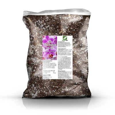 GREEN24 Orchideen Anzuchterde AK Orchideenerde 5 Liter PROFI LINIE Anzucht-Substrat