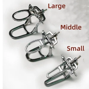 Dental Lab Zinc Alloy Articulator Simple Denture Bite Frame Large/Middle/Small - Picture 1 of 10