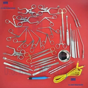 Tympanoplasty Micro Ear Surgery Surgical Instruments Set 41 Pcs Surgical STKR - Picture 1 of 3