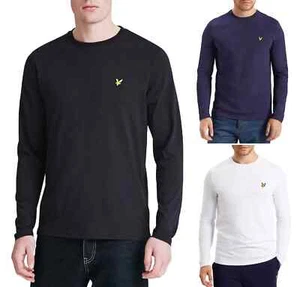 Lyle and scott Long sleeve Round Neck T-Shirt - Picture 1 of 23